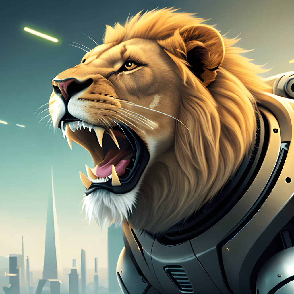 lion-with-cybernetic-teeth--growing--robot-solarpunk-utopian-future-city-green-platns-animals.png